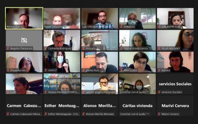 El Grupo de trabajo «Estrategia» de la Red de Barrios sigue avanzando en el diseño de unas Jornadas
